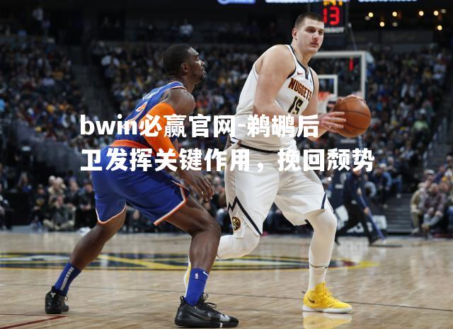 bwin必赢官网-鹈鹕后卫发挥关键作用，挽回颓势