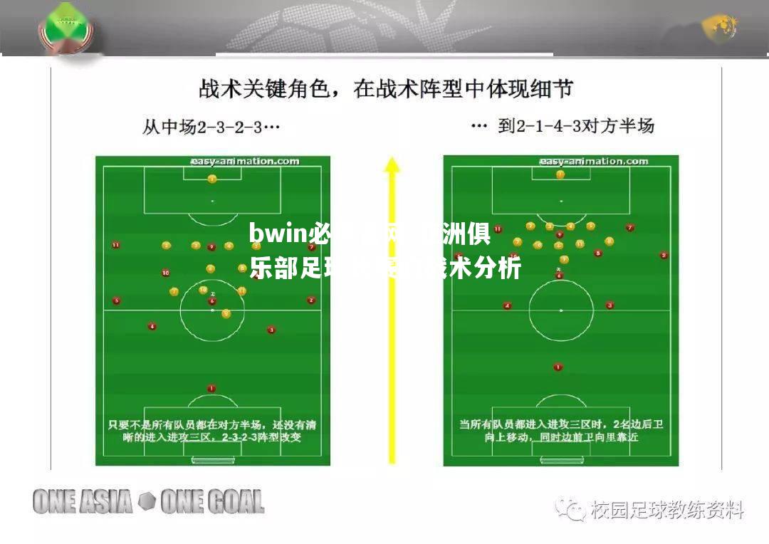 bwin必赢官网-亚洲俱乐部足球比赛的战术分析