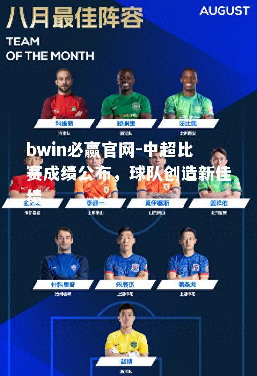 bwin必赢官网-中超比赛成绩公布，球队创造新佳绩